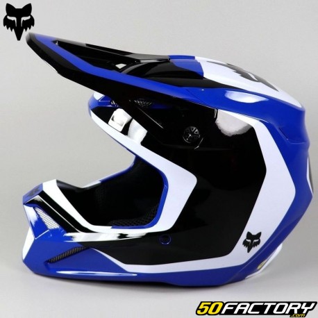 Helmet cross Fox Racing  V1  Nitro blue