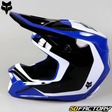 Casque cross Fox Racing V1 Nitro bleu