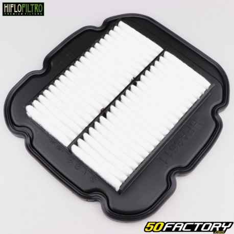 Air filter Suzuki  DL XNUMX V-Strom (XNUMX - XNUMX), Kawasaki KLV XNUMX (XNUMX - XNUMX) HifloFiltro HFAXNUMX