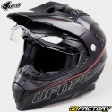 Casco da enduro UFO Ariete nero