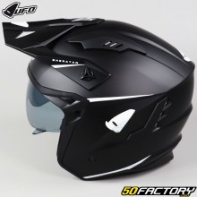 Casco jet UFO  Sheratan negro