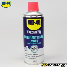 Grasa de cadena WD-40 Specialist Moto Condiciones secas 400ml