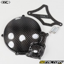 Ignition cover with pinion cover AM6 Minarelli KVC carbon