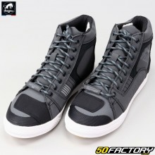Schuhe Furygan Basket Sacramento schwarz und grau DXNUMXO 