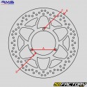 Rear brake disc Yamaha Xmax 125 to 250 mm RMS