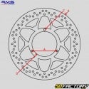 Rear brake disc Yamaha Xmax 400 to 266 mm RMS