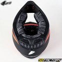 Helmet cross child UFO Korey black and red