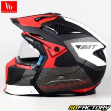 Klapphelm MT Helmets Streetfighter SV S Totem B15 matt rot