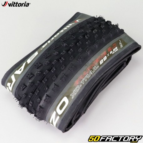 Neumático de bicicleta Vittoria Barzo XC Trail  TNT Graphene XNUMX TLR con varillas flexibles