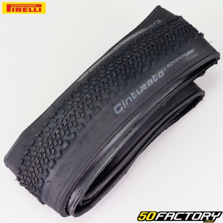 Pneu de bicicleta 700x40C (40-622) Pirelli Cinturato Adventure TLR com hastes macias