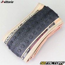 700x47C (47-622) bicycle tire Vittoria Terreno Dry Graphene 2.0 TLR beige sidewalls with flexible bead