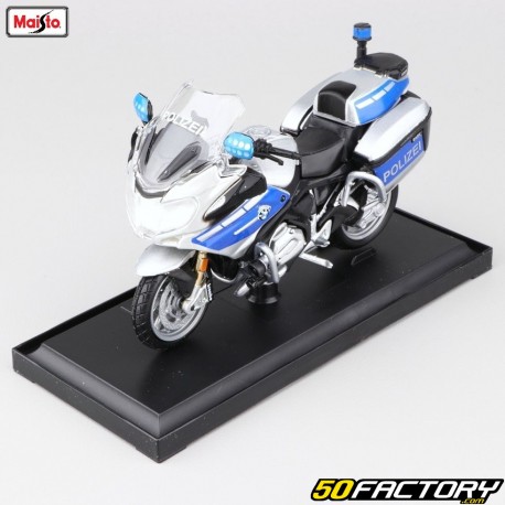 Motocicleta en miniatura 1/18 BMW R 1200 RT Policía alemana Maisto