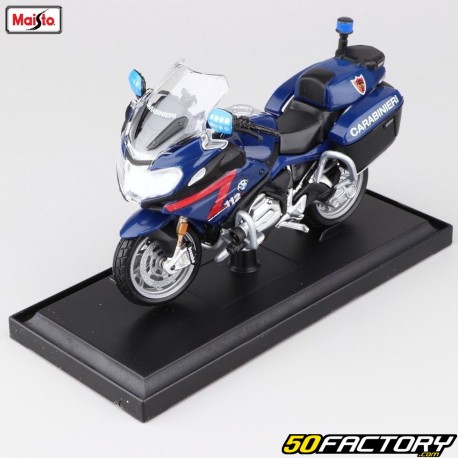 Moto miniature 1/18e BMW R 1200 RT Police Italienne Maisto