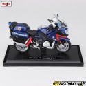 Motocicleta miniatura XNUMX/XNUMX BMW R XNUMX RT Polícia italiana Maisto