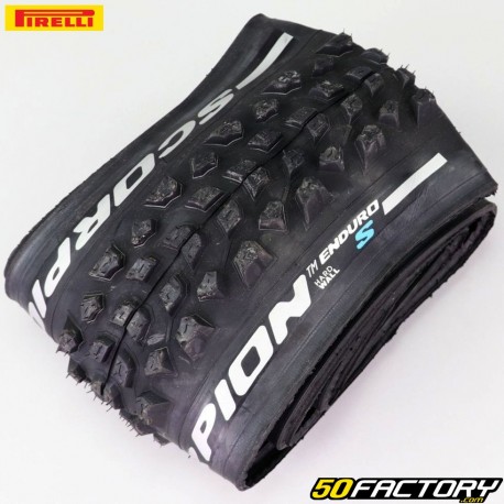 Neumático de bicicleta 27.5x2.40 (57-584) Pirelli escorpión Enduro TLR de pared dura blanda con varillas flexibles