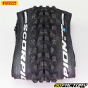 Pneu de bicicleta XNUMXxXNUMX (XNUMX-XNUMX) Pirelli  Escorpião Enduro  Soft Hardwall TLR com hastes flexíveis