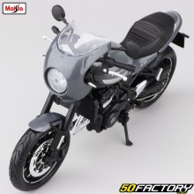 Moto en miniatura XNUMX/XNUMX Kawasaki Z XNUMX RS Cafe Racer gris Maisto