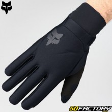 Long cycling gloves Fox Racing Defend Thermo black