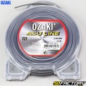 Freischneiderschnur Ø2 mm rund Ozaki Alu Line grau (Spule à 15 m)