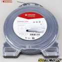 2.5mm Round Gray Kramp Nylon Brushcutter Line (81m spool)