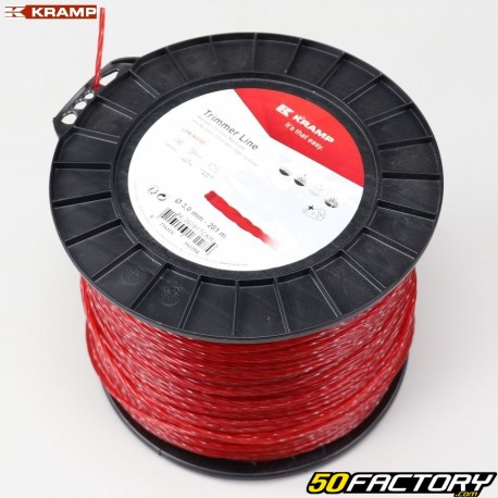 Kramp hilo desbrozadora helicoidal nylon 3mm (bobina 281m)