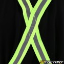 Yellow reflective safety straps