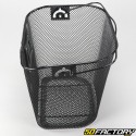 Bicycle front basket with universal black fixing V1