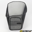 Bicycle front basket with black triangles V2