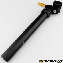 Telescopic bicycle seat post ØXNUMX mm black