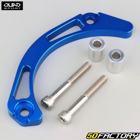 Proteção do cárter e do pinhão Suzuki  LTZ XNUMX Quad Sport azul