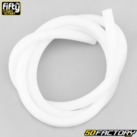 Fuel hose Ã˜5x8 mm Fifty white (1 meter)