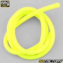 Manguera de combustible Ø5x8 mm Fifty amarillo fluorescente (1 metro)