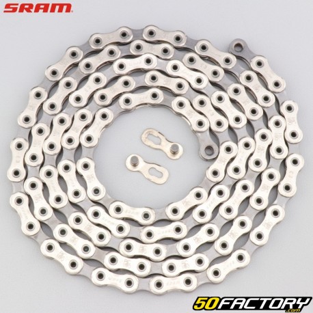 11 speed 114 link bicycle chain Sram Force 22 PCs 1170 silver and gray
