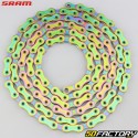 Bicycle chain 12 speeds 126 links Sram XX1 Eagle Rainbow