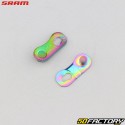 La catena della bicicletta 12 velocità 126 maglie Sram XX1 Eagle Rainbow