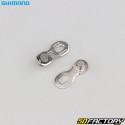 Cadena de bicicleta Shimano Deore de 12 velocidades y 126 eslabones XT CN-M8100 gris