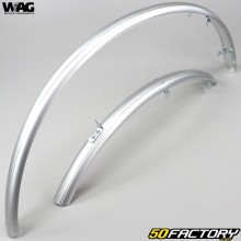 Front and rear mudguards 28&quot; Wag Bike gray 42 mm