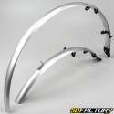 Front and rear mudguards for bicycle 28&quot; gray 41mm