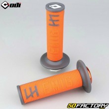 Odi Emig 2.0 V2 Lock-On handles orange and anthracite