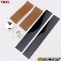 Cintas de manillar de bicicleta perforadas Velox Soft Grip marrón