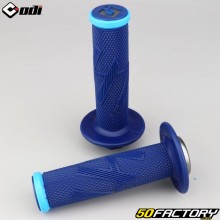 Manopole Odi Emig Pro V2 Lock-On blu navy e ciano