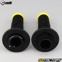 Punhos Odi Emig Pro V2 Lock-On preto e amarelo