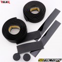 Fitas de guiador de bicicleta perfuradas Velox Soft Grip preto