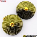 Fahrradlenkerbänder Velox Bi-Color perforiert schwarz und gelb