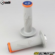 Manopole Odi Emig Pro V2 Lock-On grigio e arancione