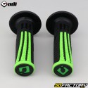 Puños Odi Emig Pro V2 Lock-On negro y verde