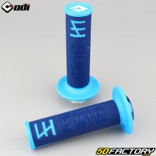 Manopole Odi Emig 2.0 V2 Lock-On blu navy e ciano