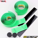 Nastri manubrio per bicicletta traforati Velox Gloss Grip verde