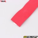 Fitas de guiador de bicicleta Velox Maxi Cork vermelhas