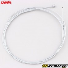 Cable de freno trasero galvanizado para bicicleta XNUMX m (extremo esférico) Lampa